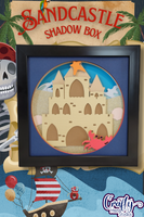 Sand Castle 3D Shadow Box File