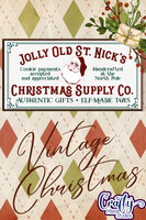 Santa's Supply Co Christmas Sign