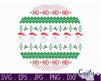 Christmas Svg, Ugly Christmas Sweater