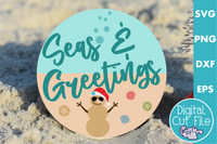 Seas And Greetings | Beach Christmas