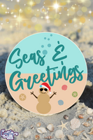 Seas And Greetings | Beach Christmas