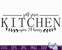 Self Serve Kitchen Svg