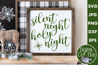 Silent Night Svg