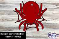 Spider Halloween Candy Dome File