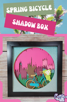 Willow Tree Bicycle Ride 3D Shadow Box File