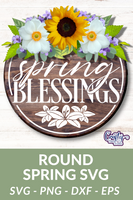 Spring Blessings Svg