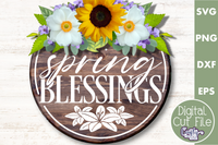 Spring Blessings Svg