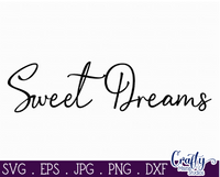 Sweet Dreams Svg