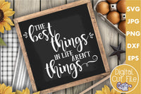 The Best Things In Life Aren't Things