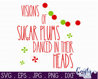 Visions Of Sugar Plums Kitchen Christmas