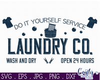 Wash And Dry Laundry Vintage Svg File