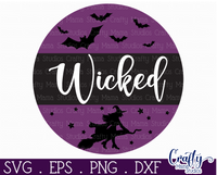 Wicked Round Svg