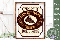 Winery Sign Svg File