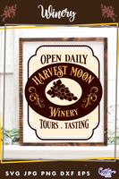 Winery Sign Svg File