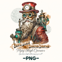 Steampunk Santa Png