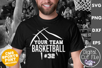 Basketball Svg, Custom Basketball Shirt Design 1