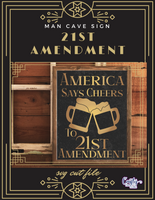 America Says Cheers Sign Svg