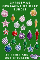 Christmas Ornament Stickers