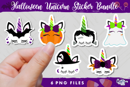 Halloween Unicorn Stickers