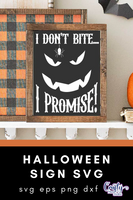 I Don't Bite | Halloween Svg