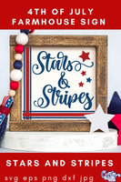 Stars And Stripes Sign Svg