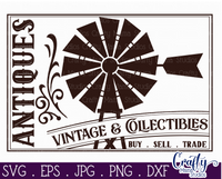 Antiques And Collectibles Svg File