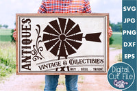 Antiques And Collectibles Svg File