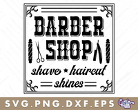 Barbershop Sign | Shave Haircut Shines