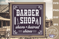 Barbershop Sign | Shave Haircut Shines