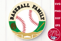 Family Sports Round Sign Bundle