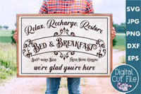 Bed And Breakfast Svg File