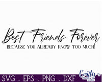 Best Friends Forever | Best Friends Svg