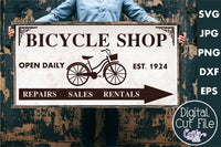 Bicycle Shop Svg File