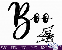 Boo Halloween Sign