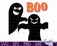 Retro Halloween Svg, Boo