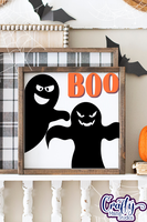 Retro Halloween Svg, Boo