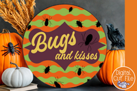 Retro Round Halloween Sign Bundle #1