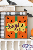 Retro Halloween Svg, Bugs And Kisses