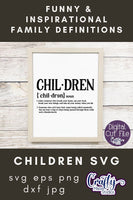 Children Definition Svg, Family Definition