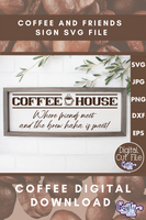 Coffee House Svg