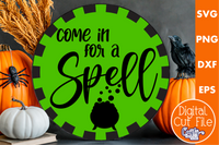 Cute Halloween Round Sign Bundle