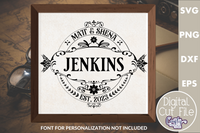Vintage Style Family Sign #9