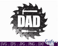 Construction Dad Diamond Plate Svg