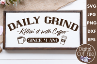 Daily Grind Svg