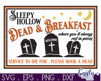 Dead And Breakfast Vintage Sign