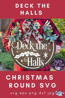 Deck The Halls Svg