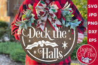 Deck The Halls Svg