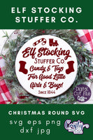 Elf Stocking Stuffers Svg