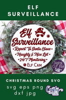 Elf Surveillance Svg