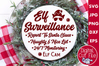 Elf Surveillance Svg